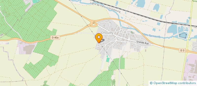 localisation de l'entreprise MONSIEUR BENJAMIN CLEMENT  CHOUILLY