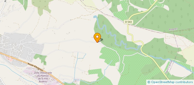 localisation de l'entreprise MONSIEUR BENJAMIN CLEMENT  SAINT-CANNAT