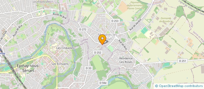 localisation de l'entreprise MONSIEUR BENJAMIN CLERICI  MANDRES-LES-ROSES