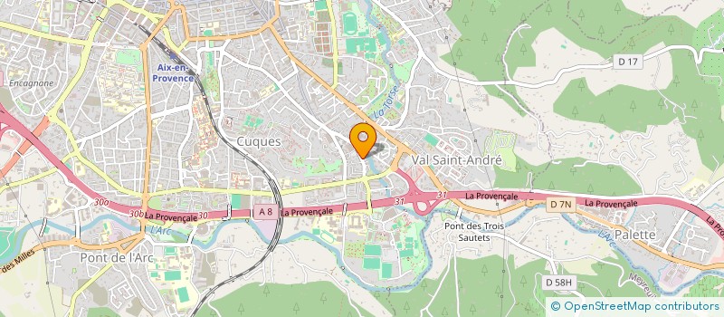localisation de l'entreprise MONSIEUR BENJAMIN CLERY  AIX-EN-PROVENCE
