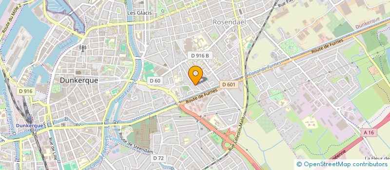localisation de l'entreprise MONSIEUR BENJAMIN CLOU  DUNKERQUE
