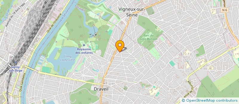 localisation de l'entreprise MONSIEUR BENJAMIN CLUZEL à DRAVEIL