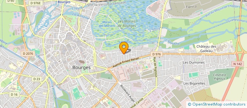 localisation de l'entreprise MONSIEUR BENJAMIN COADIC à BOURGES