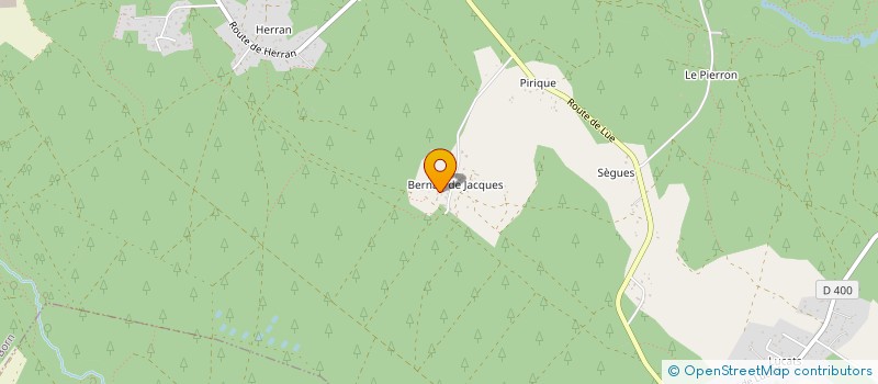 localisation de l'entreprise MONSIEUR BENJAMIN CODERCK  PARENTIS-EN-BORN