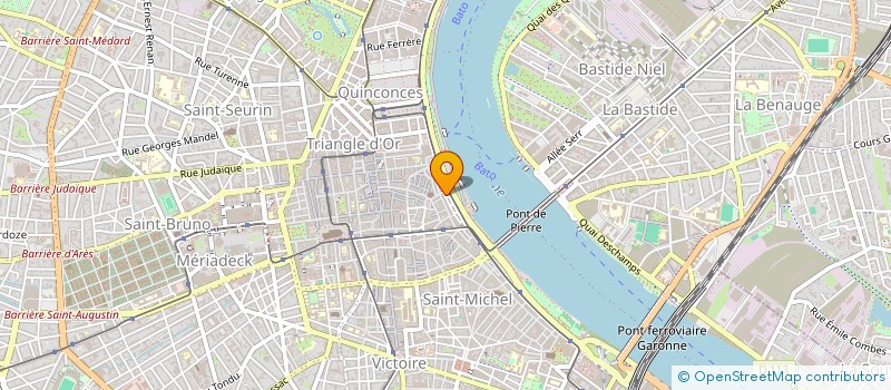 localisation de l'entreprise MONSIEUR BENJAMIN CODET à BORDEAUX