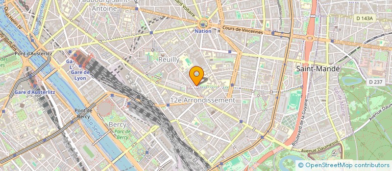 localisation de l'entreprise MONSIEUR BENJAMIN COHEN  PARIS