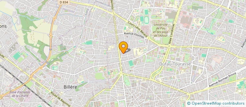 localisation de l'entreprise MONSIEUR BENJAMIN COHERE à PAU
