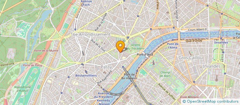 localisation de l'entreprise MONSIEUR BENJAMIN COISY  PARIS