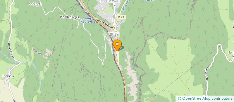 localisation de l'entreprise MONSIEUR BENJAMIN COLEMAN  TENAY