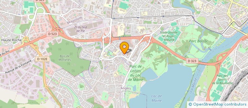 localisation de l'entreprise MONSIEUR BENJAMIN COLLET à ANGERS