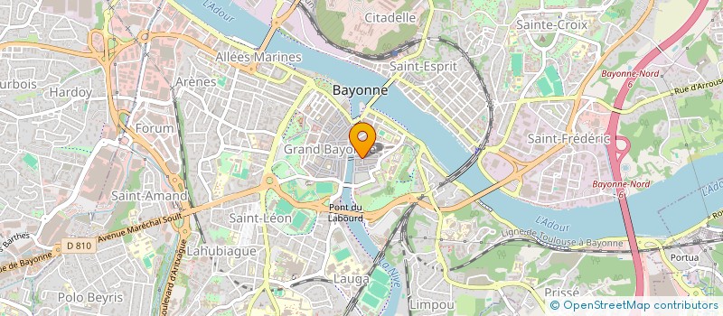 localisation de l'entreprise MONSIEUR BENJAMIN COLLET à BAYONNE