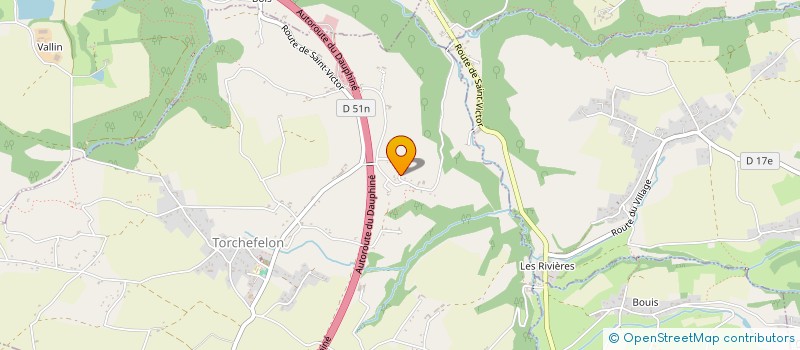 localisation de l'entreprise MONSIEUR BENJAMIN COLLIAUD  TORCHEFELON