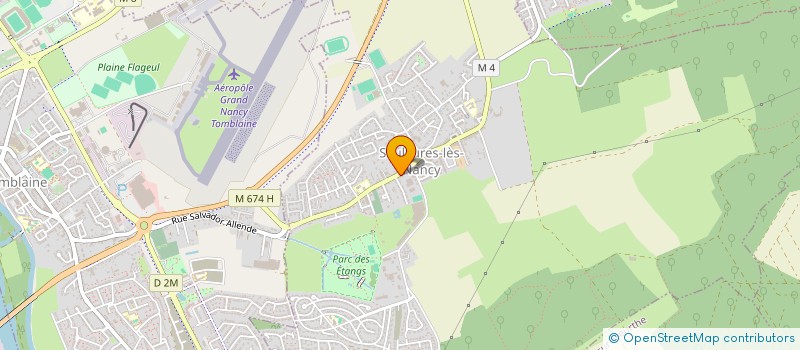 localisation de l'entreprise MONSIEUR BENJAMIN COLLIN  SAULXURES-LES-NANCY