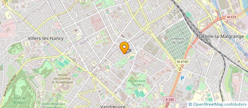 localisation de l'entreprise MONSIEUR BENJAMIN COMMENVILLE  VANDUVRE-LES-NANCY