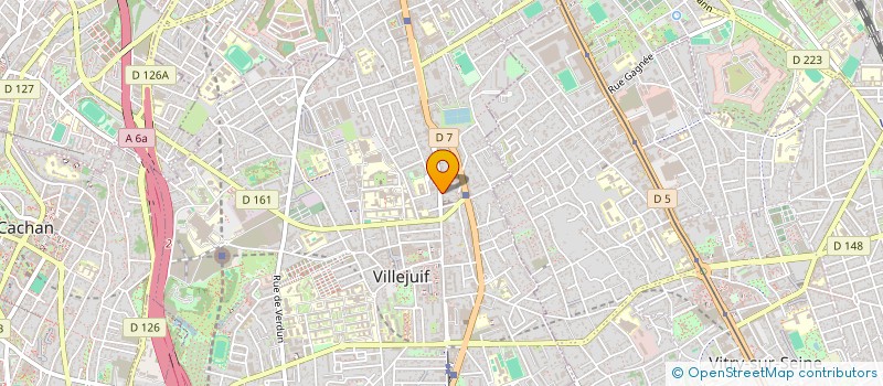 localisation de l'entreprise MONSIEUR BENJAMIN CONTANT à VILLEJUIF