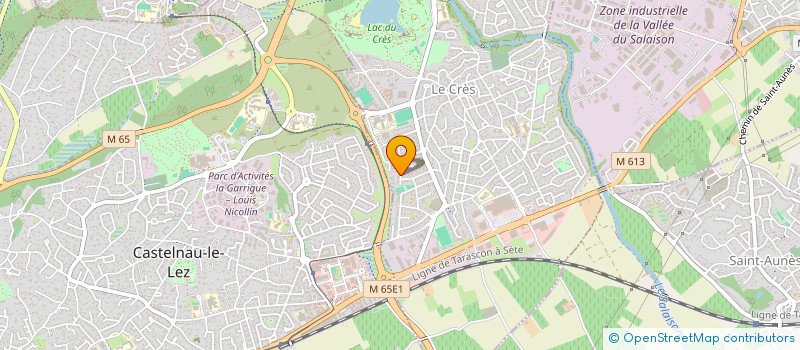 localisation de l'entreprise MONSIEUR BENJAMIN CORBEAU à LATTES