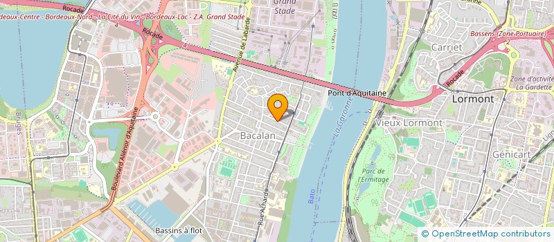 localisation de l'entreprise MONSIEUR BENJAMIN CORDE à BORDEAUX