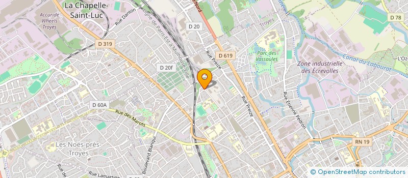 localisation de l'entreprise MONSIEUR BENJAMIN CORTES  TROYES