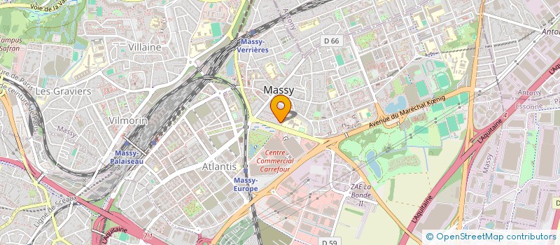 localisation de l'entreprise MONSIEUR BENJAMIN CORVE à MASSY