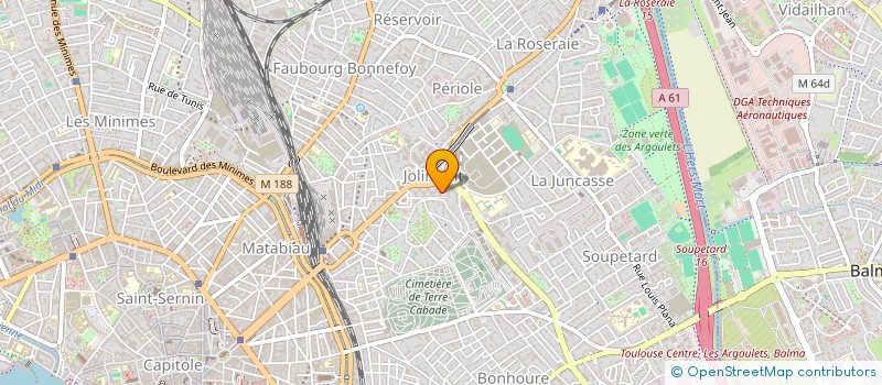 localisation de l'entreprise MONSIEUR BENJAMIN COTTIN à TOULOUSE