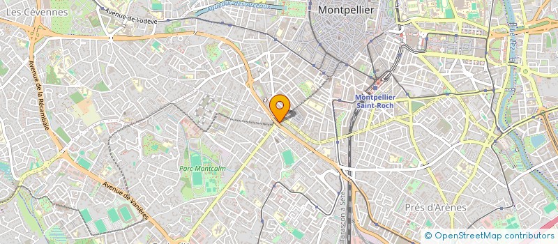 localisation de l'entreprise MONSIEUR BENJAMIN COURET à MONTPELLIER
