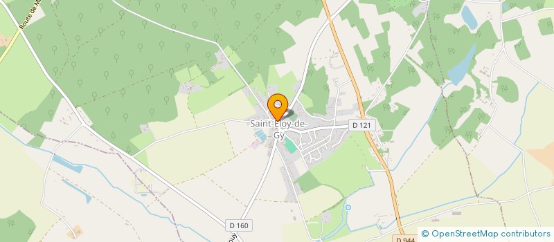 localisation de l'entreprise MONSIEUR BENJAMIN COURTIAL  SAINT-ELOY-DE-GY