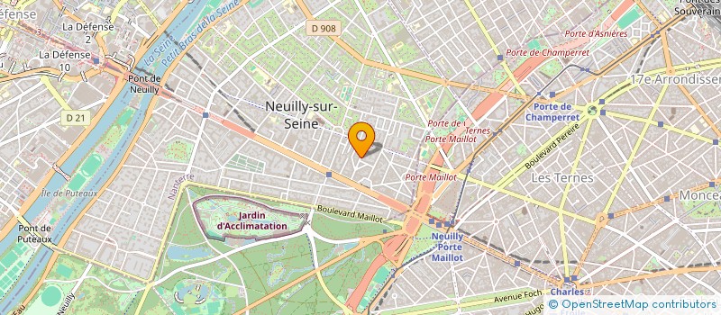 localisation de l'entreprise MONSIEUR BENJAMIN COUTINHO MOURA à NEUILLY-SUR-SEINE