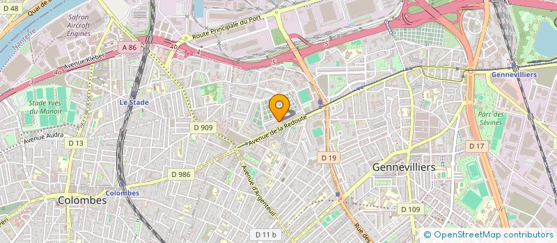 localisation de l'entreprise MONSIEUR BENJAMIN CRESPIN  ASNIERES-SUR-SEINE