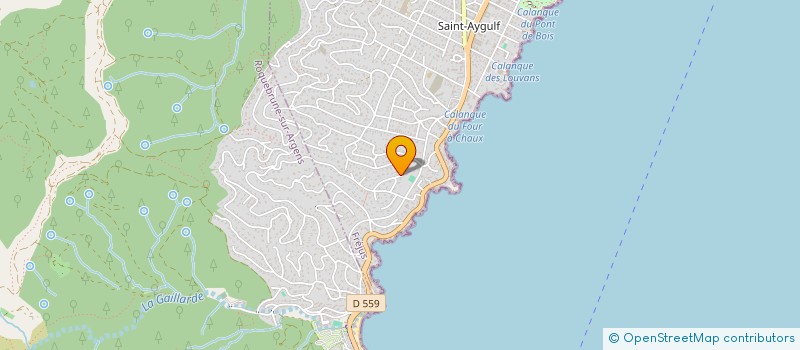 localisation de l'entreprise MONSIEUR BENJAMIN CRISCI à FREJUS