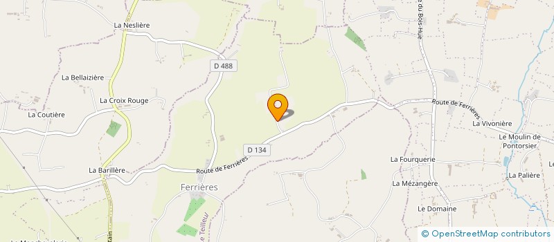 localisation de l'entreprise MONSIEUR BENJAMIN CROCHET  LE TEILLEUL