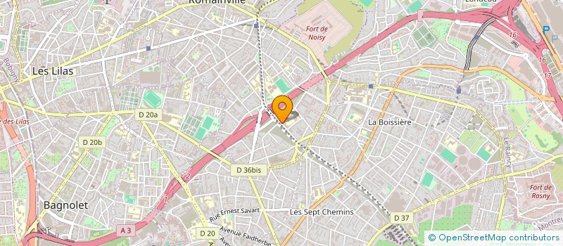 localisation de l'entreprise MONSIEUR BENJAMIN CUNIN à ROMAINVILLE