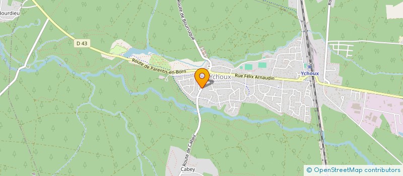 localisation de l'entreprise MONSIEUR BENJAMIN DA FONSECA  YCHOUX