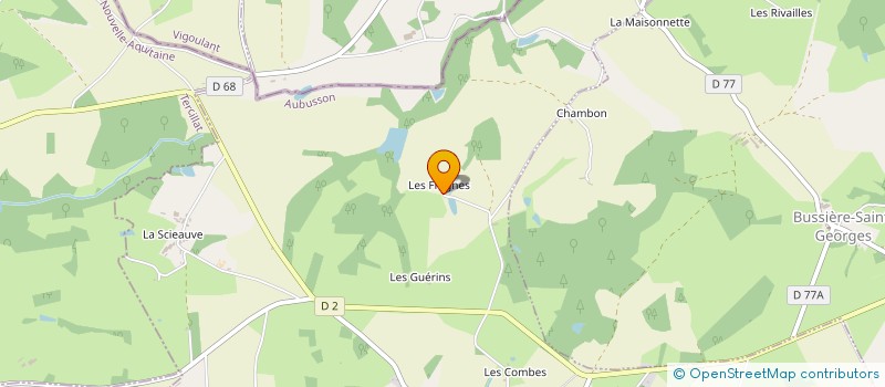 localisation de l'entreprise MONSIEUR BENJAMIN DAGG à NOUZERINES