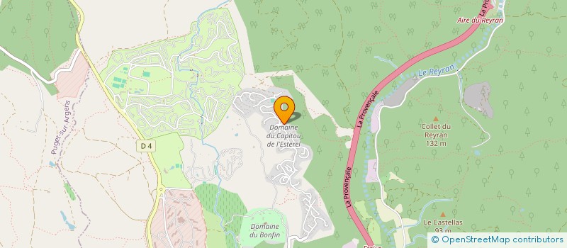 localisation de l'entreprise MONSIEUR BENJAMIN DALIERES à FREJUS