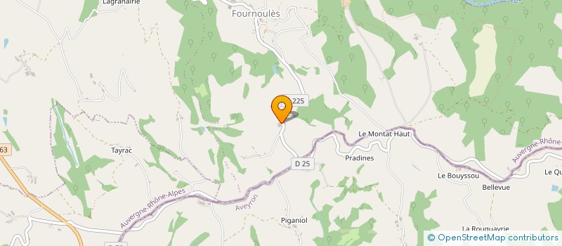 localisation de l'entreprise MONSIEUR BENJAMIN DALLEAU-GLEYAL à SAINT-CONSTANT-FOURNOULES