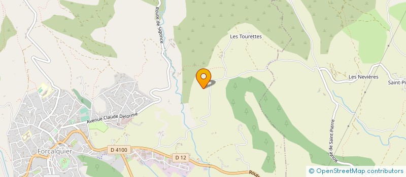 localisation de l'entreprise MONSIEUR BENJAMIN DALMASSO à FORCALQUIER