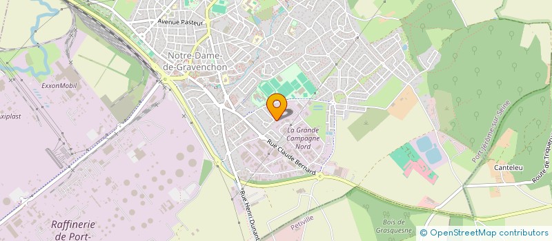 localisation de l'entreprise MONSIEUR BENJAMIN DALMONT  PORT-JEROME-SUR-SEINE