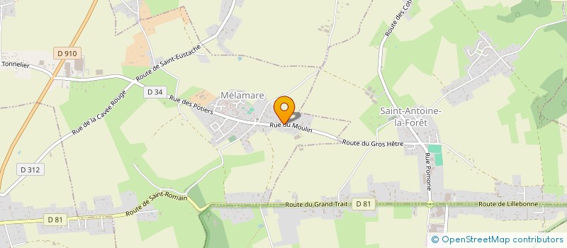 localisation de l'entreprise MONSIEUR BENJAMIN DAMAY  MELAMARE