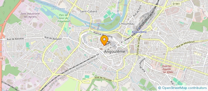 localisation de l'entreprise MONSIEUR BENJAMIN DANIEL à ANGOULEME