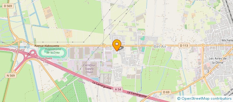 localisation de l'entreprise MONSIEUR BENJAMIN DANIEL  SALON-DE-PROVENCE