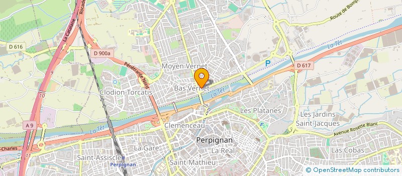 localisation de l'entreprise MONSIEUR BENJAMIN DANOY  PERPIGNAN