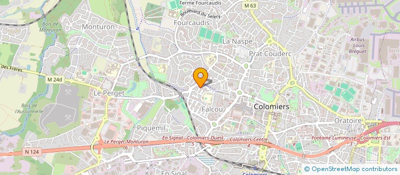 localisation de l'entreprise MONSIEUR BENJAMIN DAT à COLOMIERS