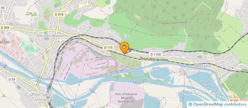 localisation de l'entreprise MONSIEUR BENJAMIN DAUTREPPE  MESSEIN