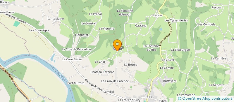 localisation de l'entreprise MONSIEUR BENJAMIN DAVIDOU  COUX ET BIGAROQUE-MOUZENS