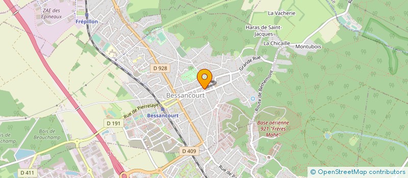 localisation de l'entreprise MONSIEUR BENJAMIN DE BOISSEZON à BESSANCOURT