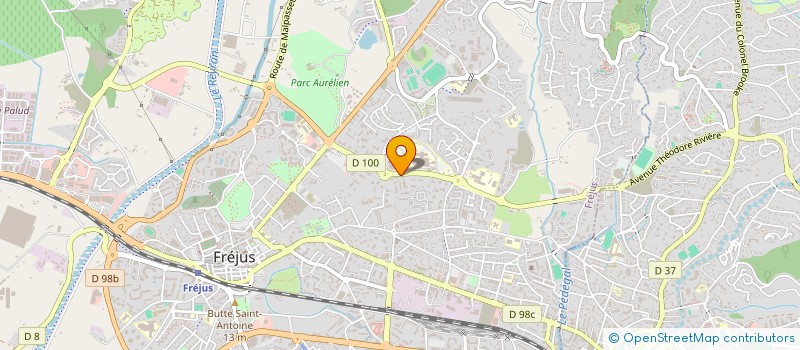 localisation de l'entreprise MONSIEUR BENJAMIN DE PAUW à FREJUS