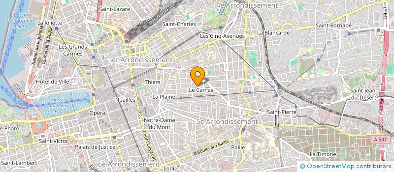 localisation de l'entreprise MONSIEUR BENJAMIN DE SAINTE MARIE à MARSEILLE