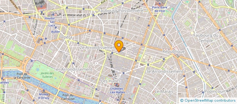 localisation de l'entreprise MONSIEUR BENJAMIN DEBLAISE  PARIS