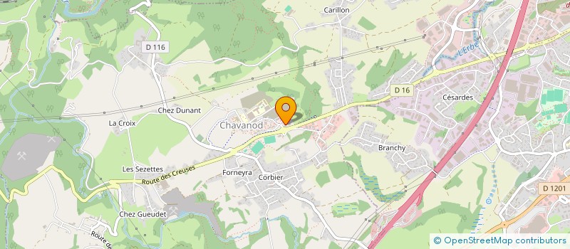 localisation de l'entreprise MONSIEUR BENJAMIN DEBOISSY  CHAVANOD