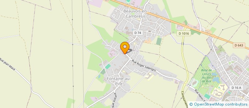 localisation de l'entreprise MONSIEUR BENJAMIN DEBOUCQ  FONTAINE-AU-PIRE